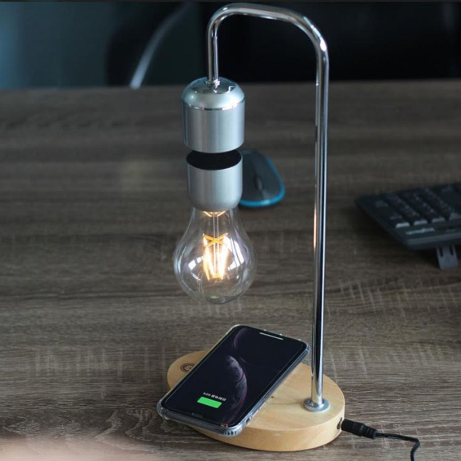 Levitating Smart Lamp.